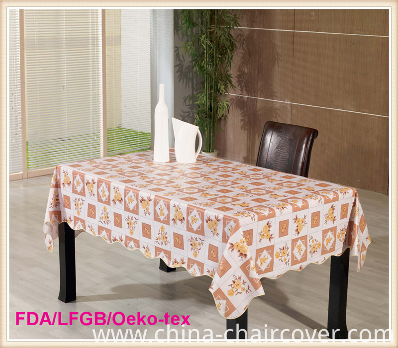 Fashionable PVC Table Cloth Factory Wholesale